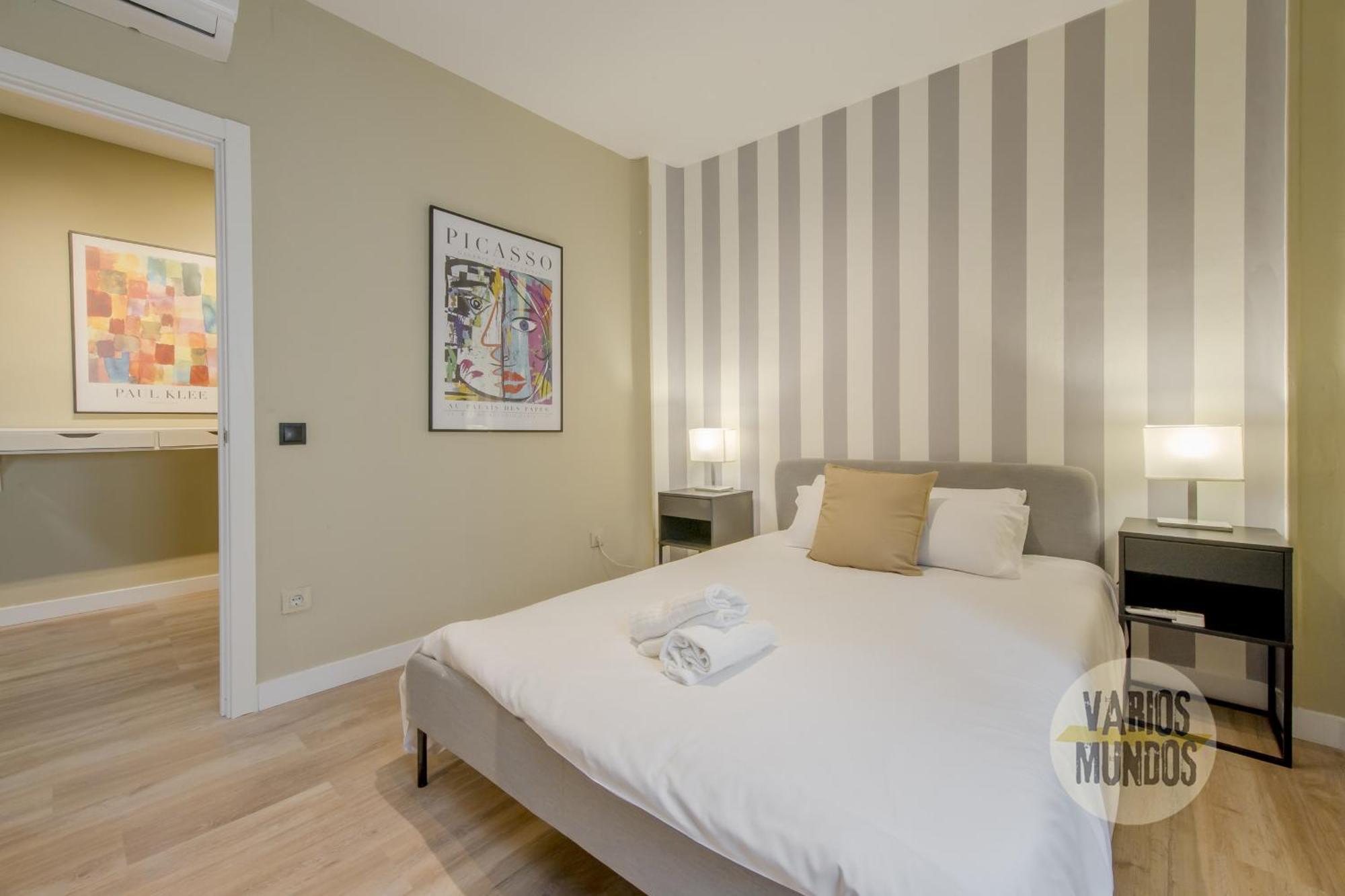 Practico Apt 7Pax En Calle Santa Ana Centro De Madrid Eksteriør bilde